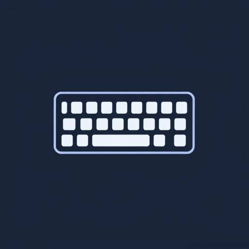 Keyboard navigation icon illustrating keyboard keys