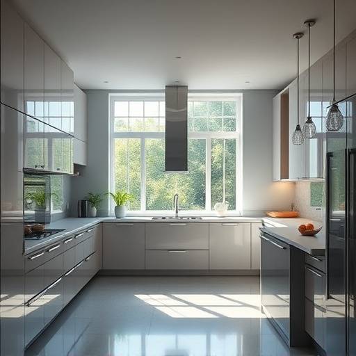 Still from 'Real Estate Video Tour for Luxury Homes Inc.' - Showcasing a modern kitchen.